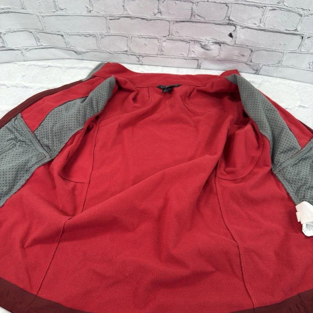 5.11 Tactical Women's Sierra‎ Softshell Jacket S Code Red Full Zip Fleece Lined
